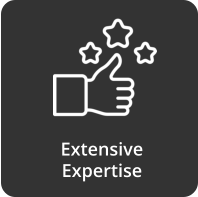 Extensive  Expertise